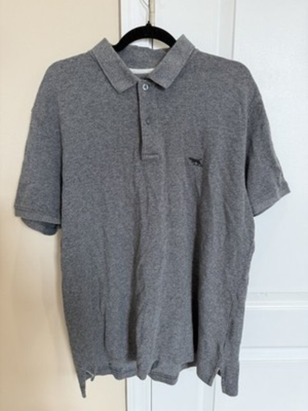 Rodd & Gunn Polo Men's Gray Australian Cotton Polo Shirt Size Large